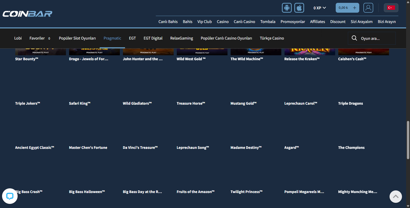 Coinbar Mobil Giriş Adresi