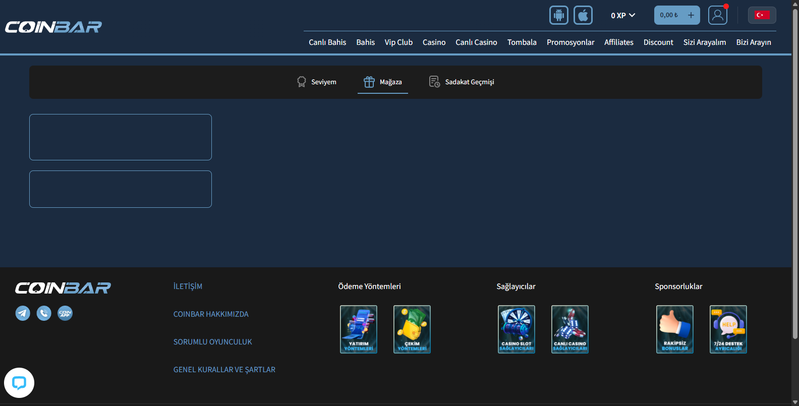 Coinbar Turnuvaları