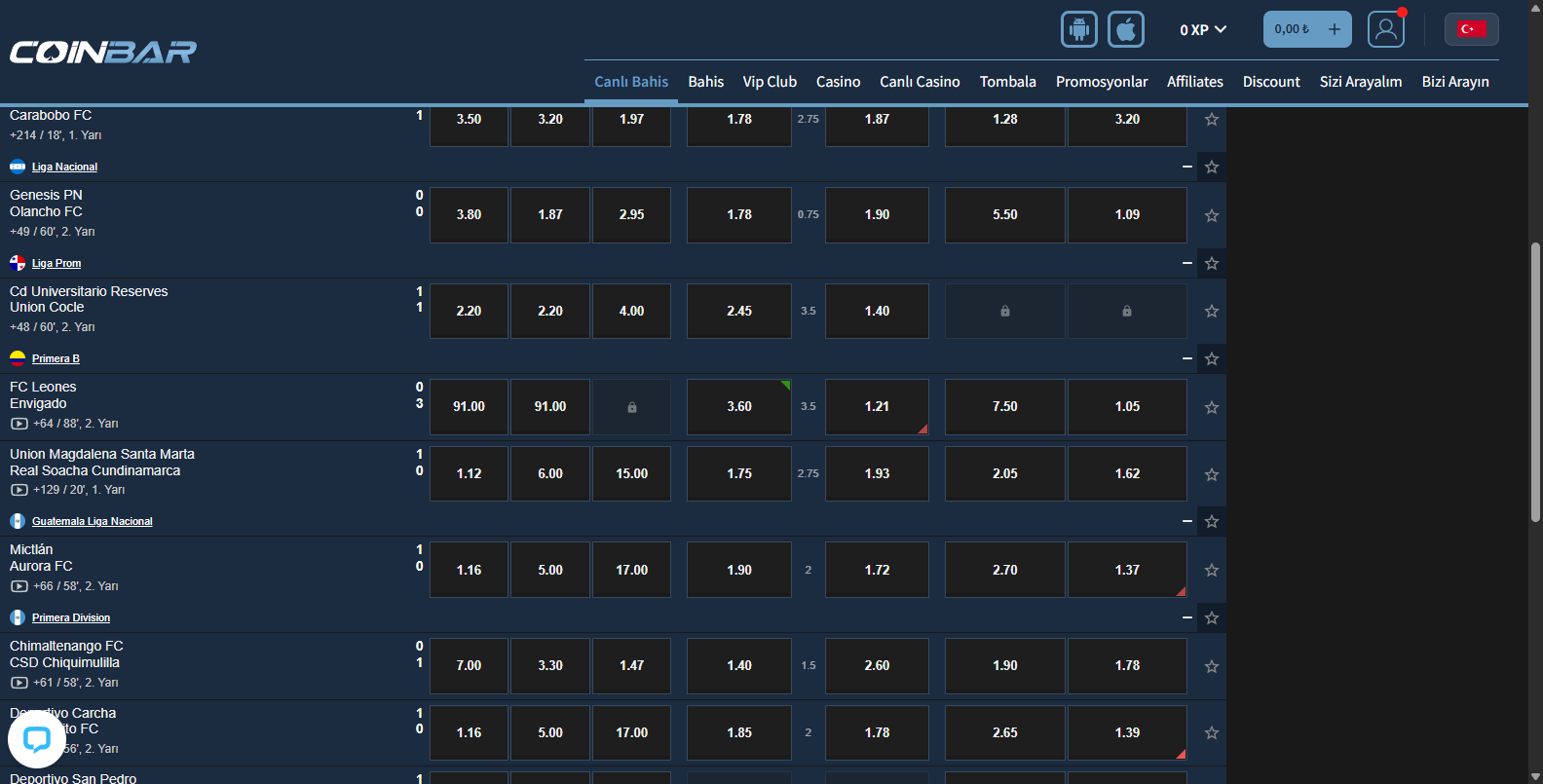 Coinbar Mobil Giriş Adresi