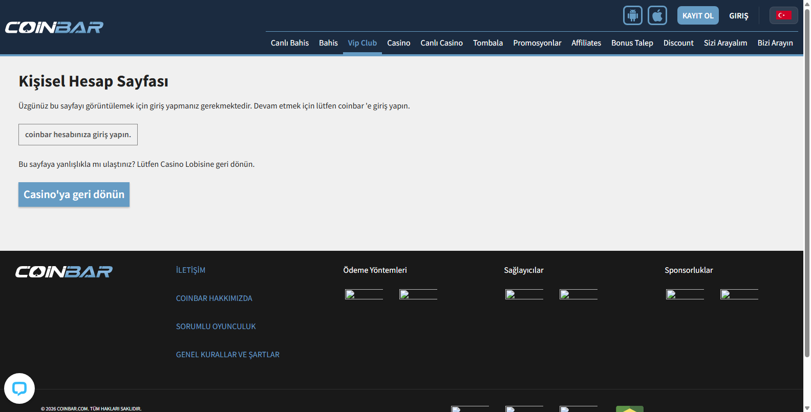 Coinbar Twitter'dan Yeni Adresi Öğrenme